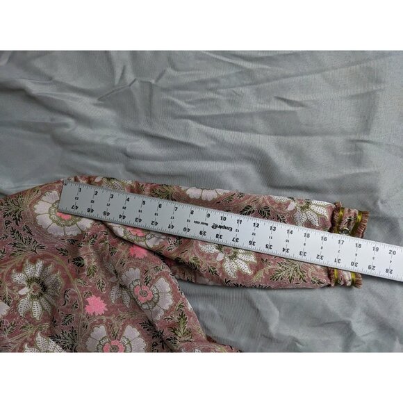 Etcetera Blazer Pink Floral Victorian Baroque Bohemian Jacket Womens Size 4 - Picture 15 of 16